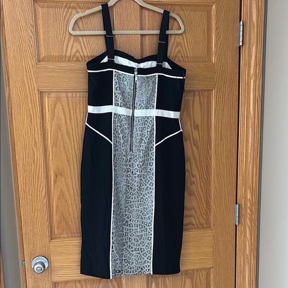 NWT Rebecca Minkoff Black and White Women's Dress 10 - Picture 4 of 7